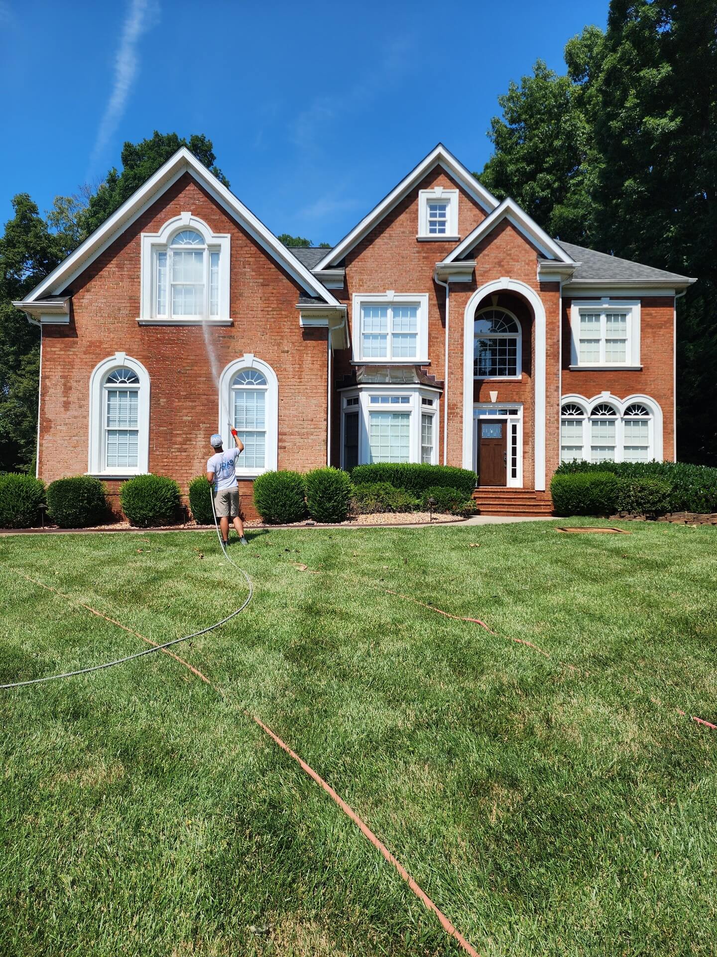 Professional house washing in Mooresville