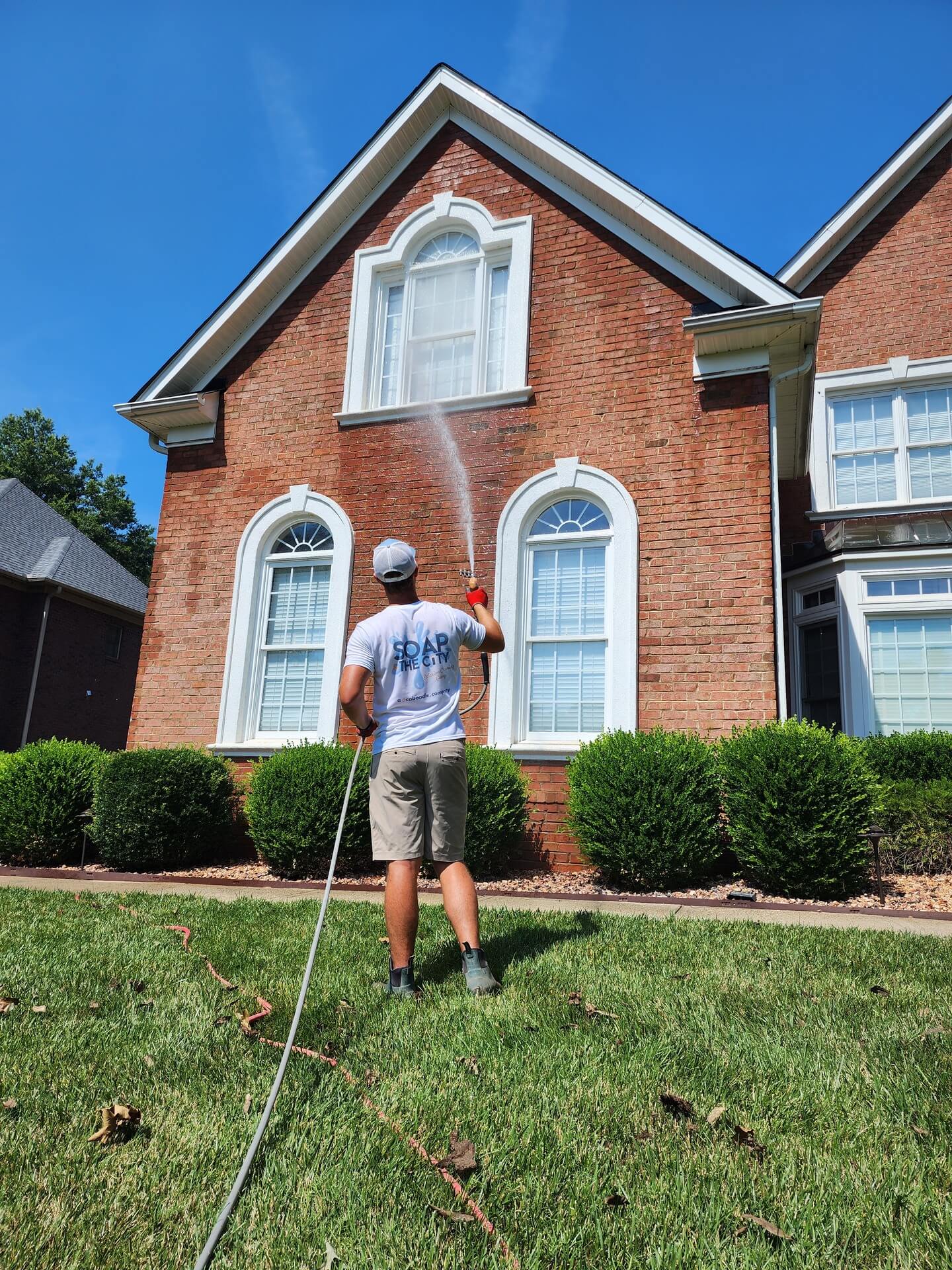 Professional house washing service in Mooresville