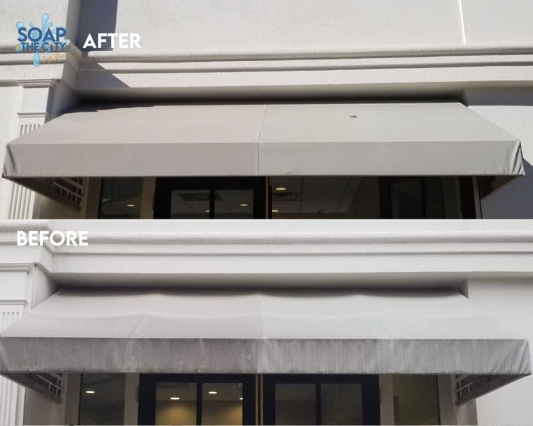 Commercial Awning Cleaning