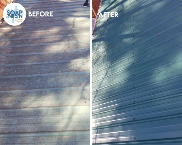 Metal Roof Cleaning